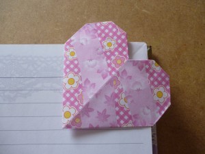 Another heart coner bookmark