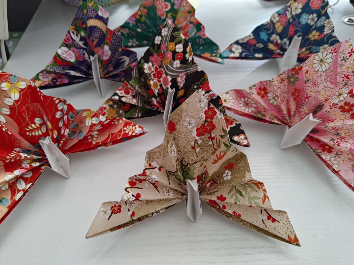 DIY Wedding Diaries from The Atelier – Origami fantail&nbsp;cranes